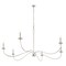 Z-Lite Arrington 6 Light Chandelier, Polished Nickel 2301-63PN - alternate 4